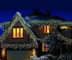 LED icicle light outdoor use  Christmas decoration light